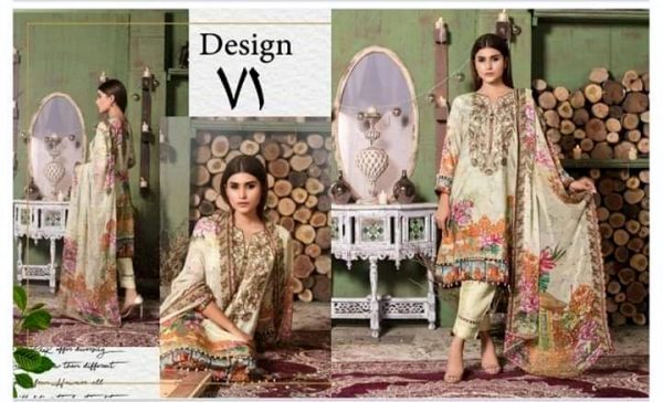 Pakistani Catalog Exclusive Design Three Pcs